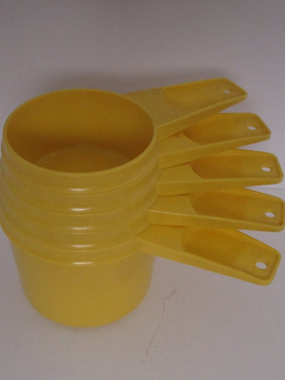 Tupperware measuring scoops